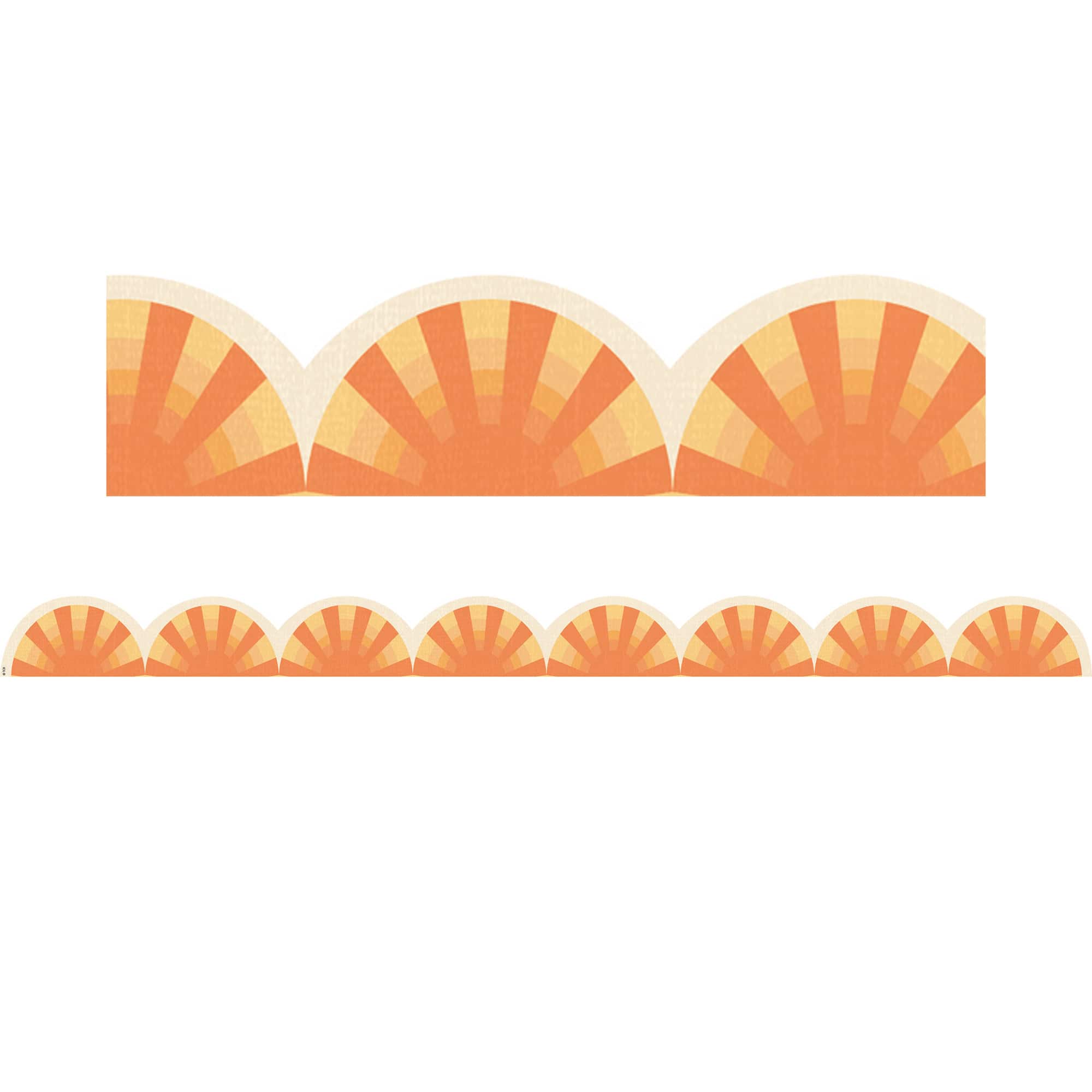 Teacher Created Resources® 2.75" x 35ft. Moving Mountain Road Trip Sunshine Border Trim, 6 Packs of 12